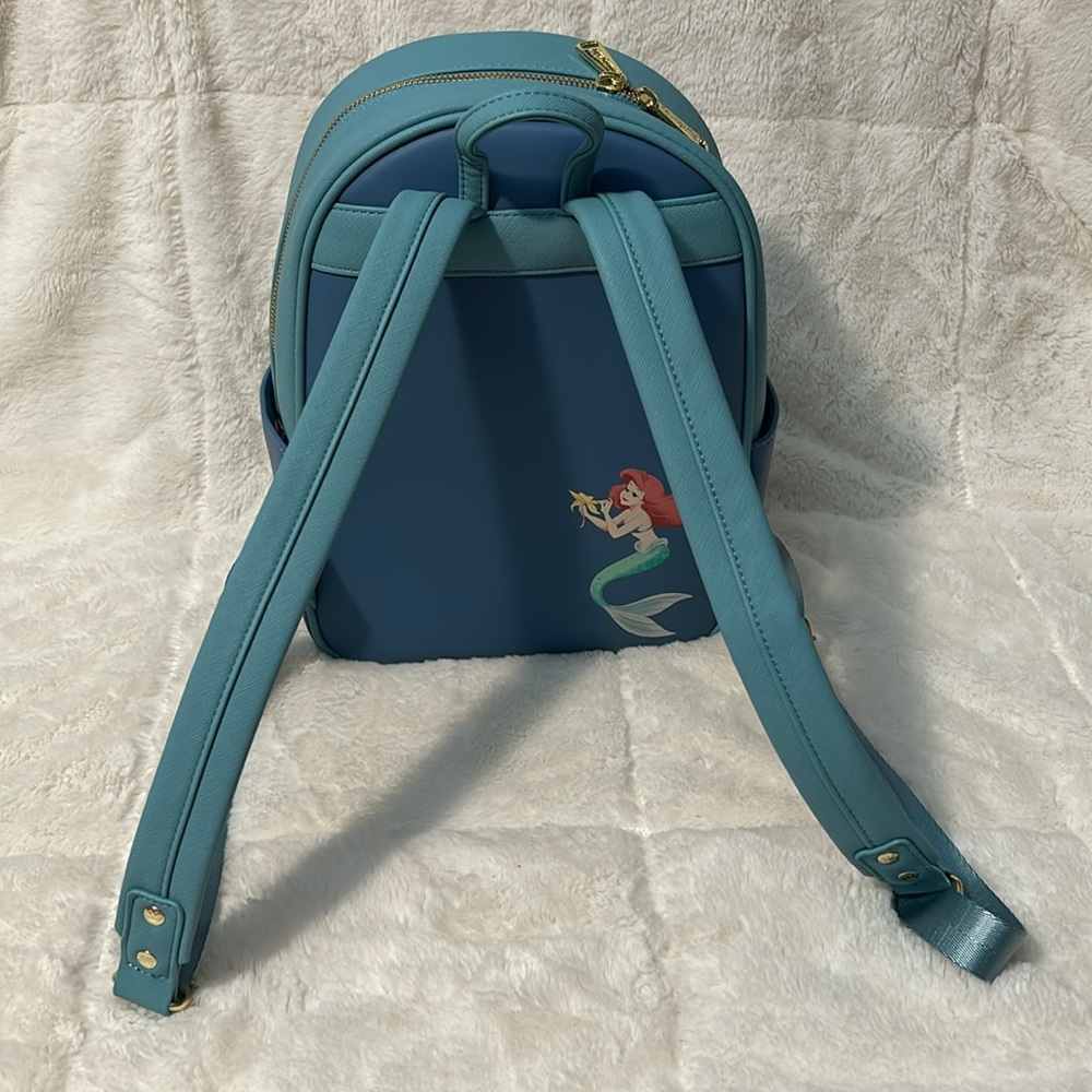 Disney Little Mermaid Loungefly Backpack - Picture 3 of 6